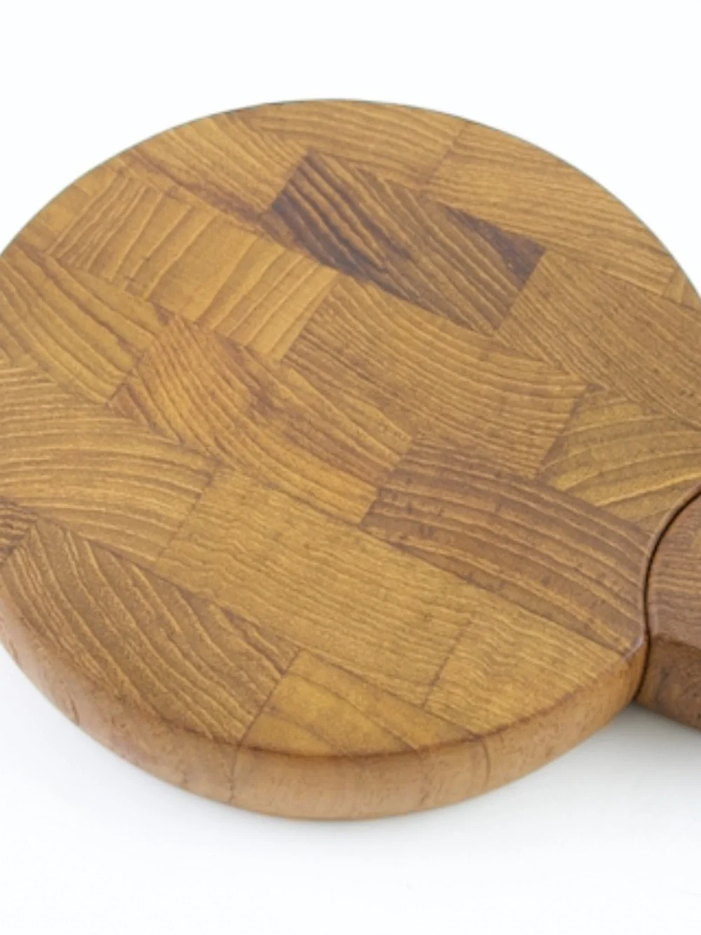 Vtg Dansk Int'l Designs IHQ Teak Cheese Cutting Board/Paddle Built in Spreader